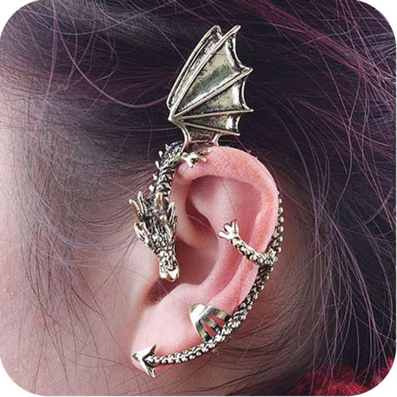 Etsy Jewelry - Dragon Ear Cuff